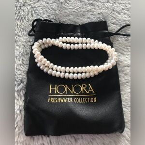 Honora Freshwater Pearl Double Row Bracelet